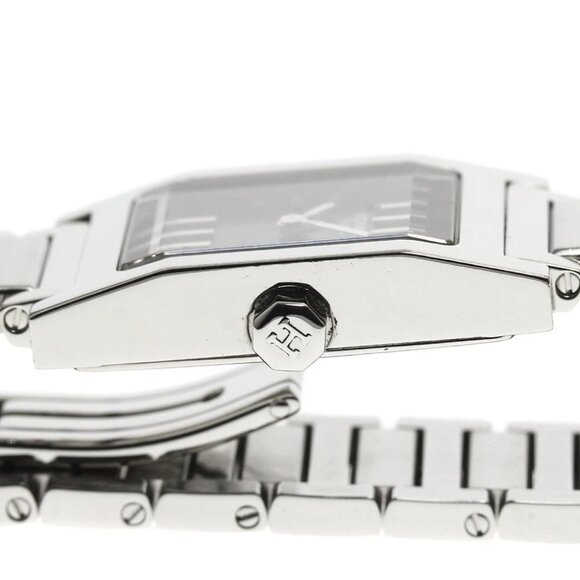 HERMES Tandem Gray Dial Quartz Ladies Watch - Picture 6 of 6